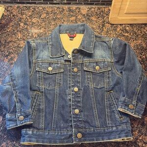 Vintage baby Gap classic denim Jean jacket 100% cotton size 4